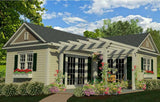 TH440VI-BPS 440sf  VICTORIAN TINY HOME - Building Plan Set