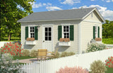 GR192CO-KIT 192 sf Colonial Guest Room - Building Plan Kit