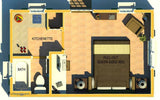 GC240CO-KIT 240 sf Colonial Guest Cottage - Building Plan Kit