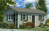 1SN-GC240CO 240 sf Colonial Guest Cottage