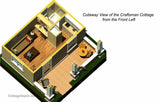 GC240CFP-KIT    Craftsman 240sf Guest Cottage   Building Kit