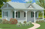 GC240VQP-KIT  Queen Anne Guest Cottage - Building Plan Kit
