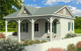 GC240VQP-BPS Queen Anne Guest Cottage - Building Plan Set