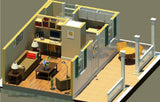 GC240VQP-KIT  Queen Anne Guest Cottage - Building Plan Kit