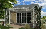 ST192VGT-BPS   192 sf Artist Garden Studio - Building Plan Set