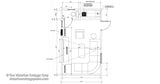 Man Cave Media Room - 240 sq. ft. - Building Plan Kit