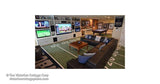 Man Cave Media Room - 240 sq. ft. - Building Plan Kit