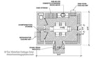 Wine Cellar - 192 sq. ft. - Building Plan Kit