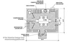 Wine Cellar - 192 sq. ft. - Building Plan Set